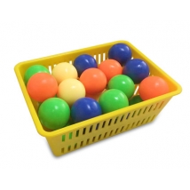 彩色實(shí)心球